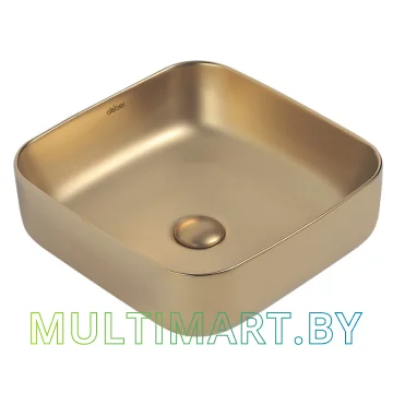 Умывальник Abber Rechteck AC2211MMG (матовое золото)